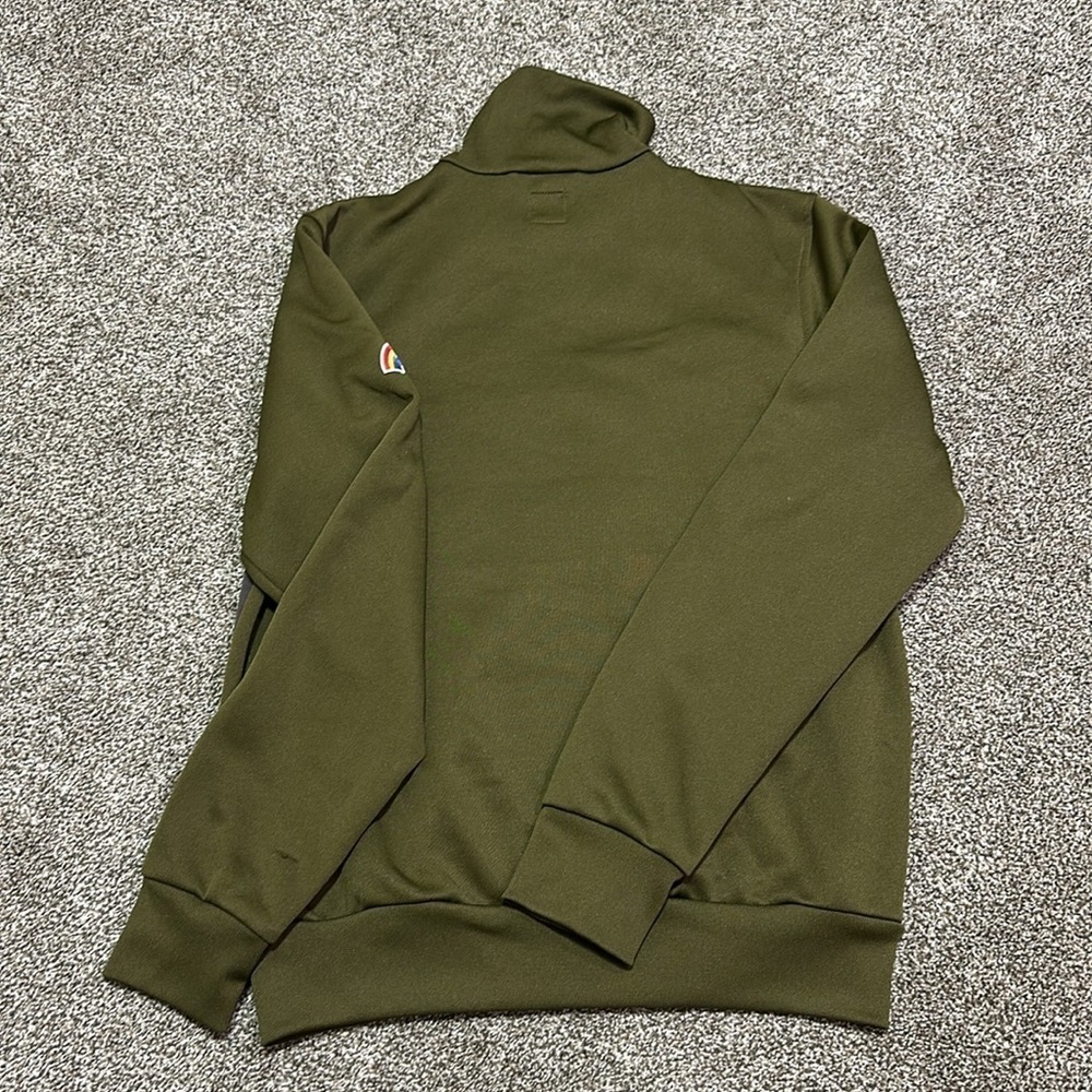 Adidas pistol Pete track jacket - 66 rainbow army green men’s small - Picture 10 of 13